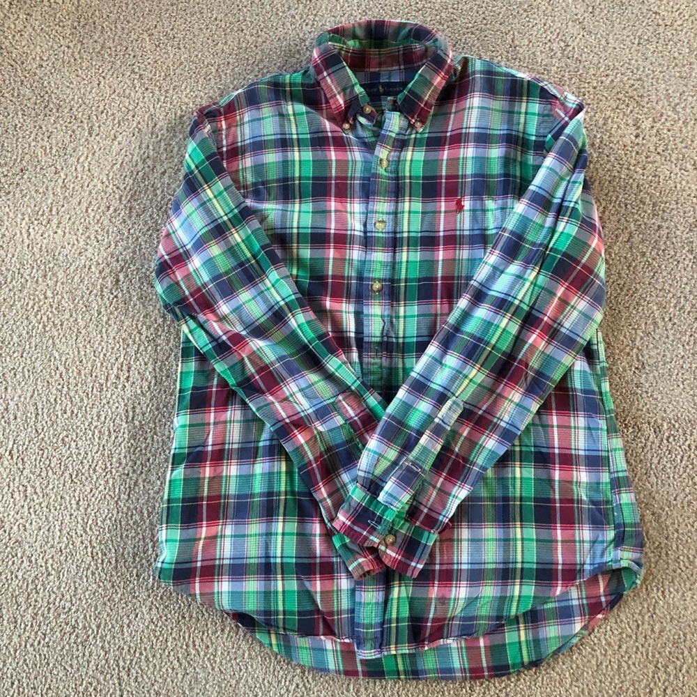 Ralph Lauren plaid button down